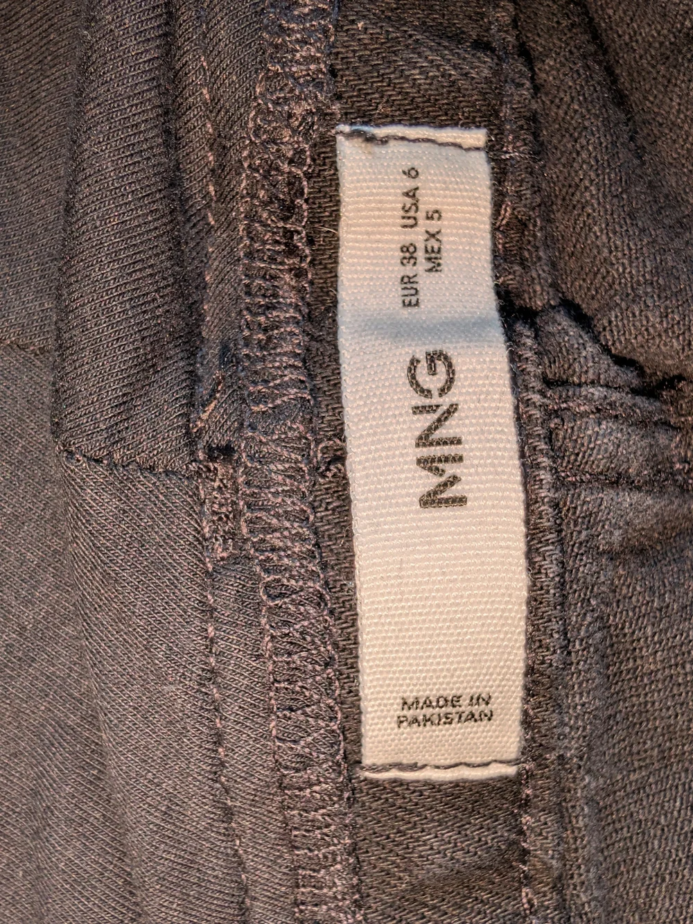 NWT Mango Maternity wide leg jeans Size 6 - Picture 12 of 14